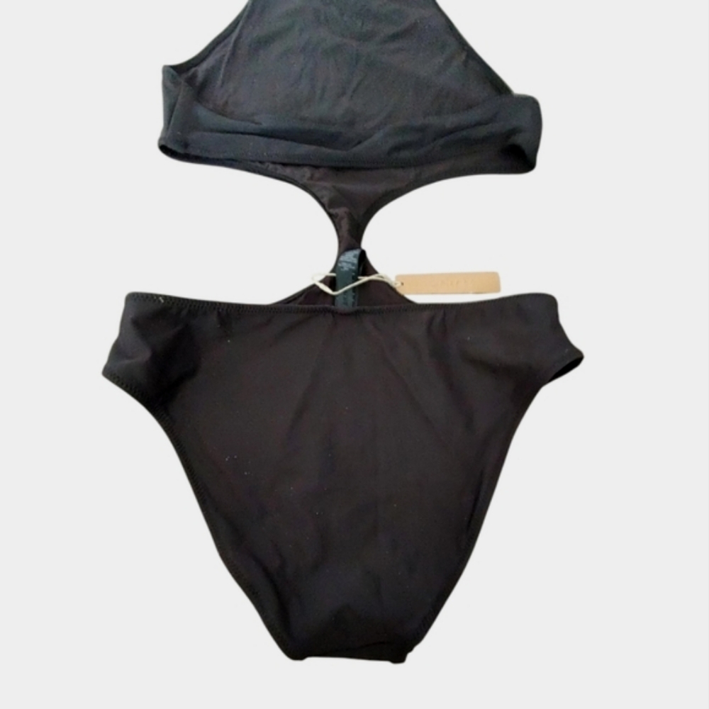 SKIMS Recycled Swim Halter Monokini Swimsuit - NEW - Picture 13 of 15